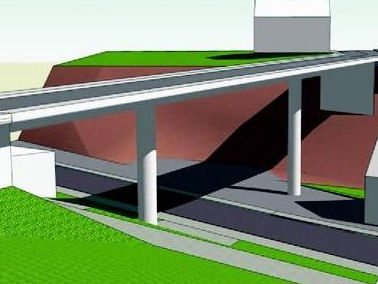 So soll die neue Lohnbrücke aussehen (Quelle: Ingenieurgesellschaft BORAPA)
