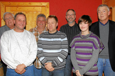 Die neu gewählte Vorstandschaft (es fehlt Torsten Striehl)